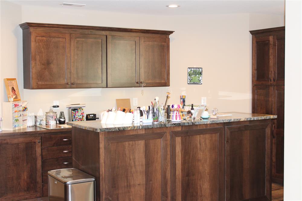 Craft Room After in Cedarburg, Wisconsin Basement