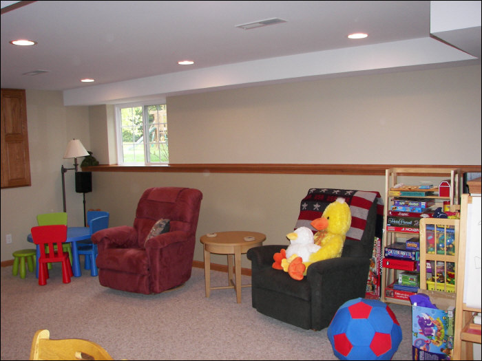 Basement kitchen remodel 