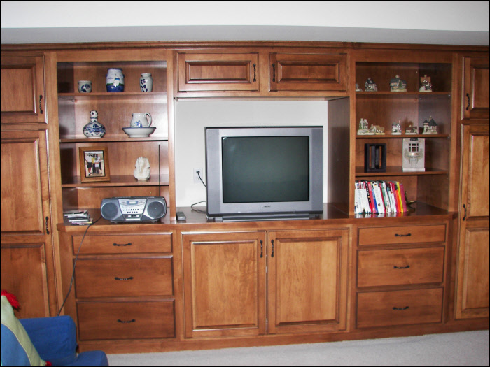 Newly constructed custom basement bar