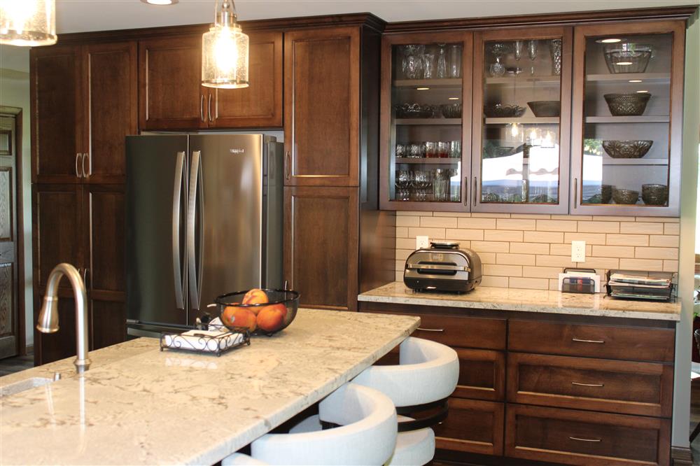 Countertops After in Hartford, Wisconsin Kitchen