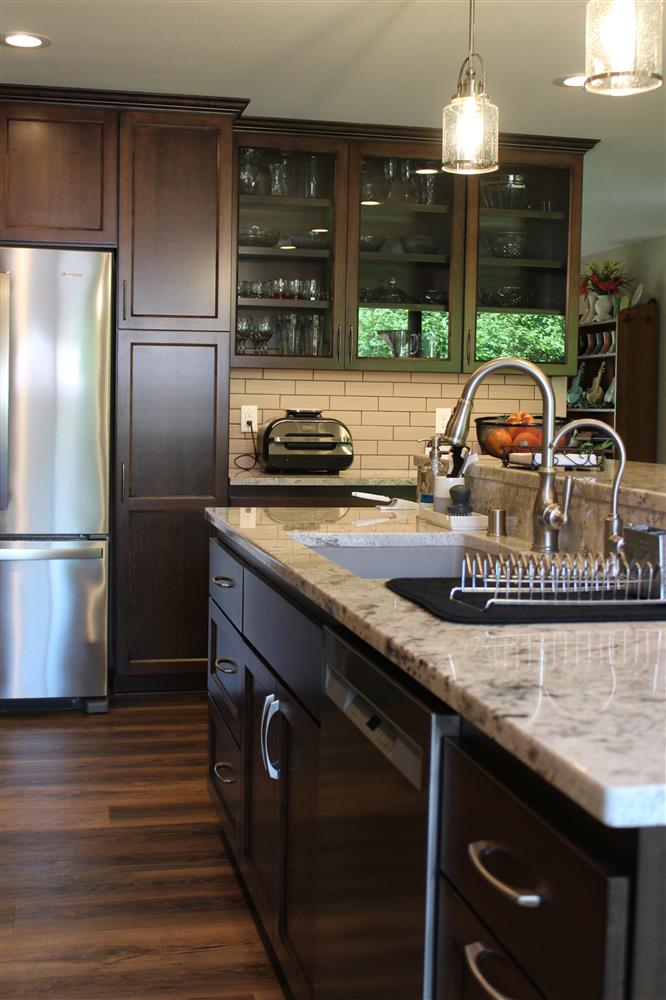 Countertops After - View 2 in Hartford, Wisconsin Kitchen