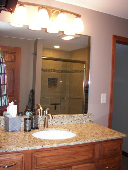 Custom Franklin, WI bathroom remodel