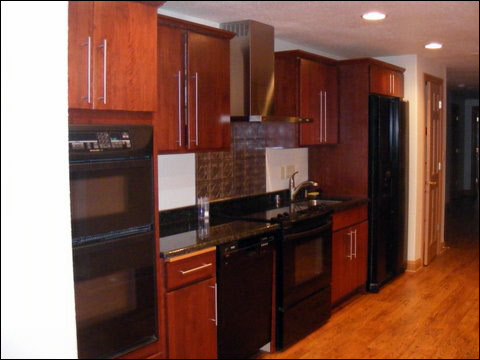 Custom kitchen basement remodel