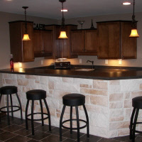 Basement remodel project